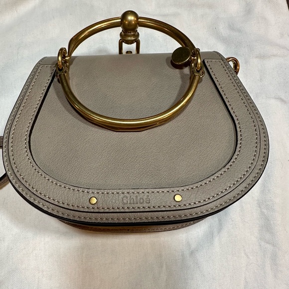 CHLOÉ NILE BAG in MOTTY GREY - Picture 4 of 11
